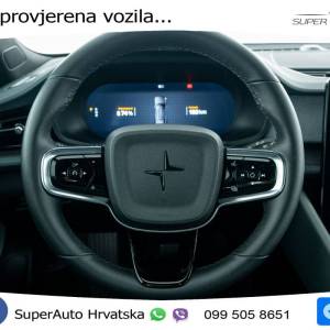 Polestar 2 64 kWh Standard Range 224 KS, KAM+GR SJED+VIRT+NAVI