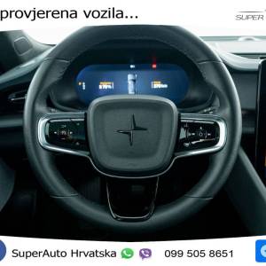 Polestar 2 78 kWh Long Range DM 408 KS, PANO+ACC+4xGR SJED+360+VIRT+PDC