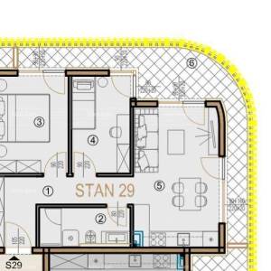 Poreč - prodaja stana u poslovno-stambenom, modernom kompleksu. S29