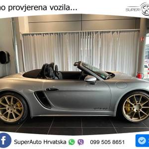 Porsche 718 Boxster GTS 4.0 PDK 400 KS, ACC+LED+KAM+CHRONO+BOSE