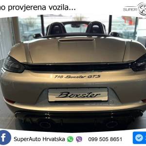 Porsche 718 Boxster GTS 4.0 PDK 400 KS, ACC+LED+KAM+CHRONO+BOSE