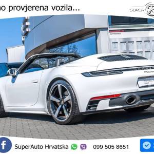 Porsche 911 Carrera Cabriolet 3.0 PDK 385 KS, LED+360+GR SJED+TEM+BOSE