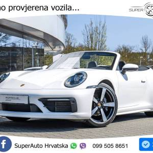 Porsche 911 Carrera Cabriolet 3.0 PDK 385 KS, LED+360+GR SJED+TEM+BOSE