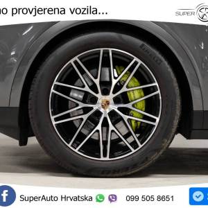Porsche Cayenne E-Hybrid  3.0 470 KS, ZRAČNI+ACC+360+MATRIX+GR SJED+PANO+CHRONO