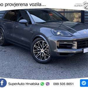 Porsche Cayenne E-Hybrid 3.0 470 KS, ZRAČNI+ACC+360+MATRIX+GR SJED+PANO+CHRONO