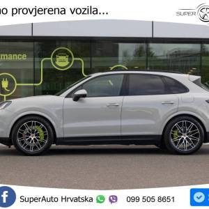 Porsche Cayenne E-Hybrid 3.0 470 KS, ZRAČNI+ACC+360+MATRIX+GR SJED+PANO+CHRONO