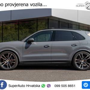 Porsche Cayenne E-Hybrid 3.0 470 KS, ZRAČNI+ACC+360+MATRIX+GR SJED+PANO+CHRONO