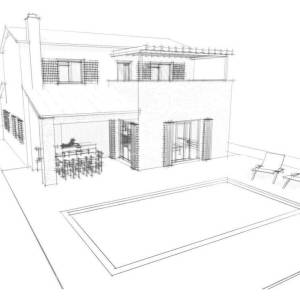 Predivna vila s bazenom smještena u mirnom okruženju Červara.