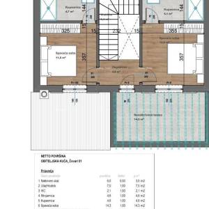 Predivna vila s bazenom smještena u mirnom okruženju Červara.