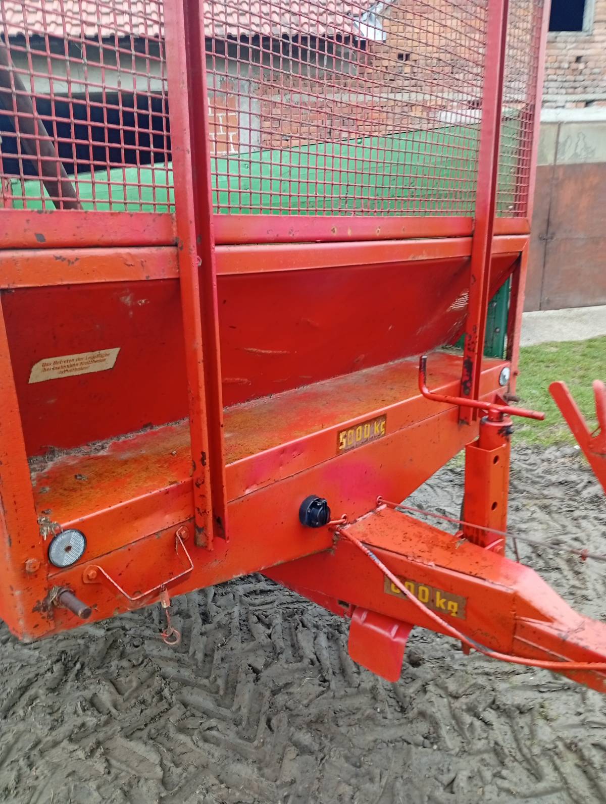 Prikolica za stajski gnoj FREISTEIN