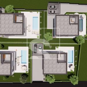 PRILIKA - moderne vile u roh bau fazi - okolica Poreča