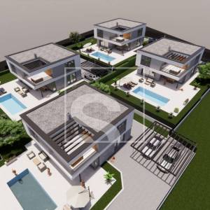 PRILIKA - moderne vile u roh bau fazi - okolica Poreča