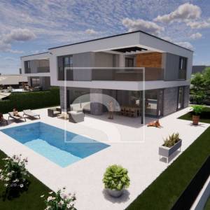 PRILIKA - moderne vile u roh bau fazi - okolica Poreča