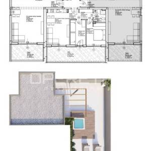 Privlaka/Zadar - lux projekt 70m od mora, Penthouse G201