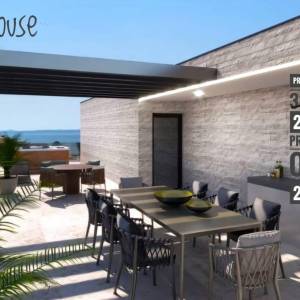 Privlaka/Zadar - lux projekt 70m od mora, Penthouse G202