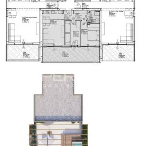 Privlaka/Zadar - lux projekt 70m od mora, Penthouse G202