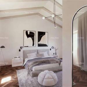 Prodaja- kombinirano zemljište s idejnim projektom  i pogledom na more, Grožnjan!