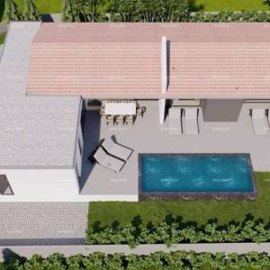 Prodaja - Moderna prizemnica s bazenom u blizini Duge Uvale-