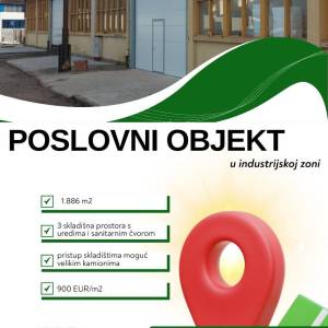 Prodaja, Poslovna zgrada, Oroslavje, Milana Prpića, 1886m2