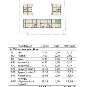 Prodaja, Stan, Kromosovo naselje, Velika Gorica, 4s, 96m2