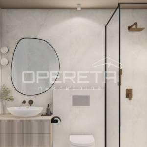 Istra, Tar – stan u novogradnji na trećem katu s krovnom terasom i pogledom na m