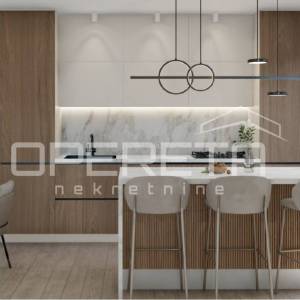 Istra, Tar – stan u novogradnji na trećem katu s krovnom terasom i pogledom na m