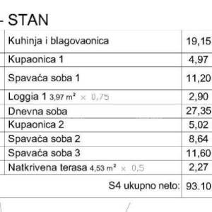Prodaja- stan u novom stambenom projektu, Pula! S4