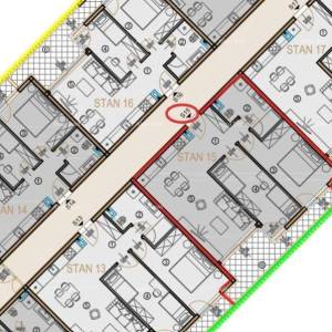Prodaja stana- moderni novoizgrađeni stambeno-poslovni kompleks, Poreč! S15