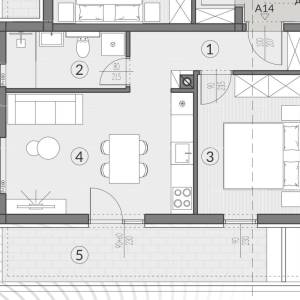 Prodaja stanova u novom modernom projektu, Pula, A14