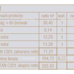 Prodaja stanova u novom poslovno - stambenom projektu, Poreč, C301