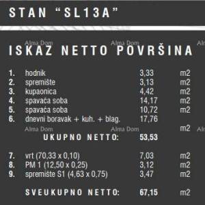 Prodaja stanova u novom stambenom kompleksu, Štinjan! 13A