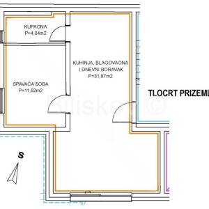 Prodaja, Zagreb, Trokut, dvosoban stan u novogradnji
