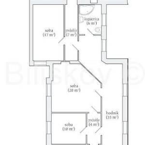 Prodaja,Zagreb,Šalata,4soban stan 149,48m2 na 3 katu zgrade