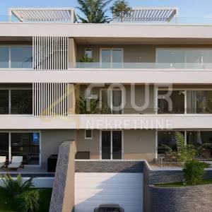 Rijeka, Donja Drenova, novogradnja, 3s+db, balkon, krovna terasa