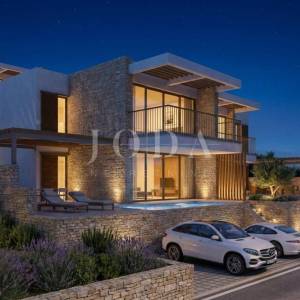 Selce luksuzne moderne vile s bazenom i pogledom na more