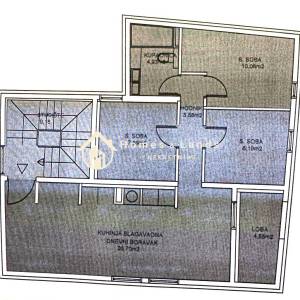 Sesvete,centar,4-soban stan 85m2 na 2katu(S3G4) s loggiom i parkingom