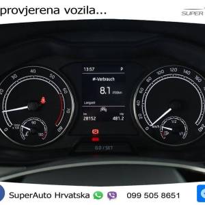 Škoda Kamiq 1.0 TSI DSG Tour 110 KS, KAM+LED+GR SJED+PANO+ASIST