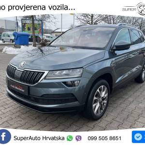 Škoda Karoq 1.5 TSI DSG Clever 150 KS, ACC+360+LED+4xGR SJED+NAVI+ASIST