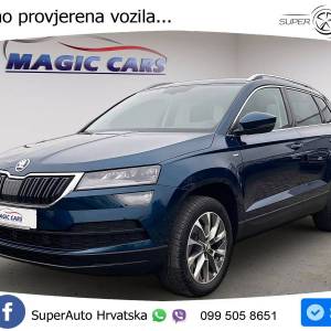 Škoda Karoq 1.5 TSI DSG Clever 150 KS, KAM+LED+4xGR SJED+NAVI
