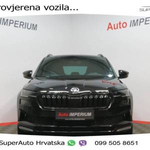 Škoda Karoq 1.5 TSI DSG Sportline 150 KS, ACC+KAM+LED+4xGR SJED+VIRT+NAVI+ASIST