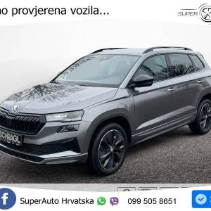 Škoda Karoq 1.5 TSI DSG SportLine 150 KS, ACC+KAM+LED+GR SJED+VIRT+NAVI