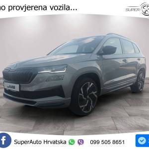 Škoda Karoq 1.5 TSI DSG SportLine 150 KS, MATRIX+ACC+4xGR SJED+PANO+KAM