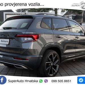 Škoda Karoq 2.0 TDI DSG SportLine 150 KS, ACC+360+LED+4xGR SJED+PANO+VIRT+ASIST