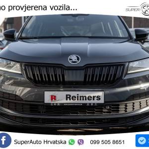 Škoda Karoq 2.0 TDI DSG SportLine 150 KS, ACC+360+LED+4xGR SJED+PANO+VIRT+ASIST