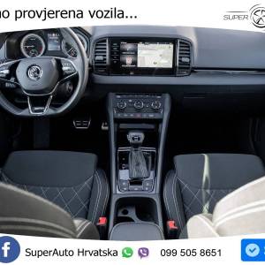 Škoda Karoq 2.0 TDI DSG SportLine 150 KS, ACC+360+LED+4xGR SJED+PANO+VIRT+ASIST