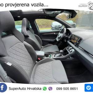 Škoda Karoq 2.0 TSI 4x4 DSG Sportline 190 KS, ACC+KAM+LED+4xGR SJED+PANO+ASIST
