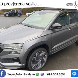 Škoda Karoq 2.0 TSI 4x4 DSG Sportline 190 KS, ACC+KAM+LED+4xGR SJED+PANO+ASIST