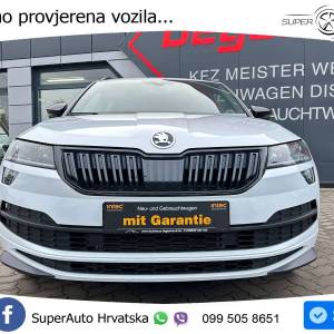 Škoda Karoq 2.0 TSI 4x4 DSG Sportline 190 KS, ACC+KAM+LED+GR SJED+NAVI+ASIST