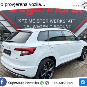 Škoda Karoq 2.0 TSI 4x4 DSG Sportline 190 KS, ACC+KAM+LED+GR SJED+NAVI+ASIST