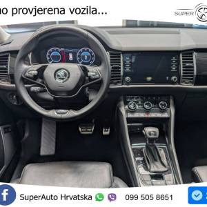 Škoda Kodiaq 2.0 TDI 4x4 DSG L&K 200 KS, ACC+360+LED+GR SJED+PANO+VIRT+ASIST
